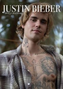 Justin Bieber - 2023 Unofficial Calendar i gruppen Labels /  hos Bengans Skivbutik AB (4287469)