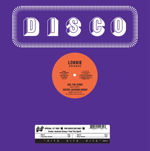 Foster Jackson Group - Feel the Spirit i gruppen VINYL / RNB, Disco & Soul hos Bengans Skivbutik AB (4287898)