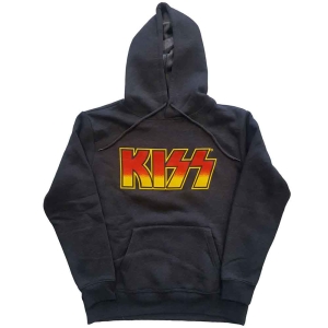 Kiss - Classic Logo Uni Pullover Hoodie i gruppen MERCHANDISE / Hoodies / Metal hos Bengans Skivbutik AB (4289765)