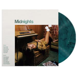 Taylor Swift - Midnights (Jade Green Vinyl) i gruppen VINYL hos Bengans Skivbutik AB (4289941)