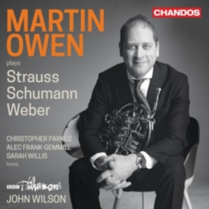 Schumann Robert Strauss Richard - Martin Owen Plays Strauss, Schumann i gruppen Externt_Lager / Naxoslager hos Bengans Skivbutik AB (4290793)