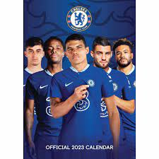 Chelsea FC - Chelsea FC 2023 Calendar A3, Official Pr i gruppen -Start Merch hos Bengans Skivbutik AB (4291516)
