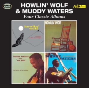 Howlin Wolf & Muddy Waters - Four classic albums i gruppen Annet /  hos Bengans Skivbutik AB (4292896)