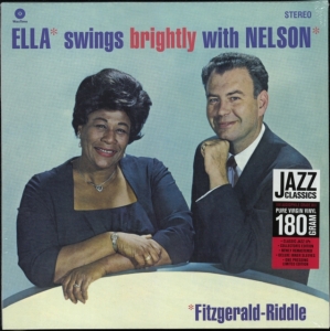 Ella Fitzgerald - Ella Swings Brightly With Nelson Riddle i gruppen VINYL / Jazz hos Bengans Skivbutik AB (4295691)