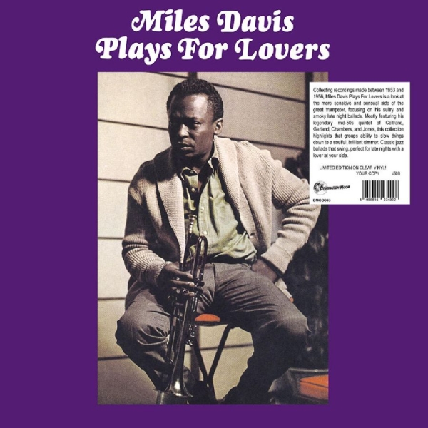 Davis Miles - Plays For Lovers i gruppen VINYL / Toppselgere hos Bengans Skivbutik AB (4296421)