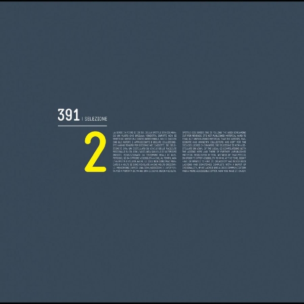 Various Artists - 391 Selezione 2 i gruppen VINYL / Toppselgere hos Bengans Skivbutik AB (4296436)