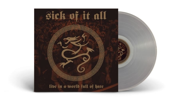 Sick Of It All - Live In A World Full Of Hate (Clear i gruppen VINYL / Toppselgere hos Bengans Skivbutik AB (4297472)