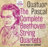 Quatuor Pascal - Complete Beethoven Quartets i gruppen CD hos Bengans Skivbutik AB (4298406)