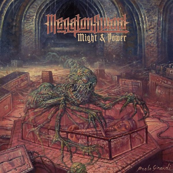 Megaton Sword - Might & Power i gruppen VINYL / Metal/ Heavy metal hos Bengans Skivbutik AB (4298612)