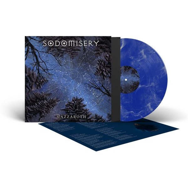 Sodomisery - Mazzaroth (Blue Marbled Vinyl Lp) i gruppen VINYL / Metal/ Heavy metal hos Bengans Skivbutik AB (4298872)