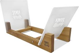 Vinyl Buddy - Vinyl Record Storage Teak Finish i gruppen Labels /  hos Bengans Skivbutik AB (4299580)