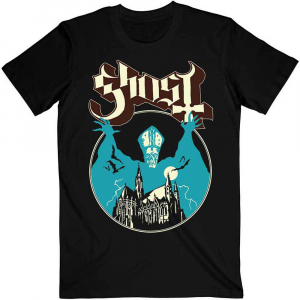 Ghost -  Ghost Unisex T-Shirt: Opus (black) (XL) i gruppen MERCHANDISE / T-shirt / Heavy Metal hos Bengans Skivbutik AB (4299723)