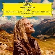 Hélène Grimaud Konstantin Krimmel - For Clara: Works By Schumann & Brah i gruppen VINYL / Klassisk hos Bengans Skivbutik AB (4301128)