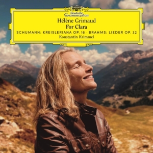Hélène Grimaud Konstantin Krimmel - For Clara: Works By Schumann & Brah i gruppen Annet / hos Bengans Skivbutik AB (4301134)