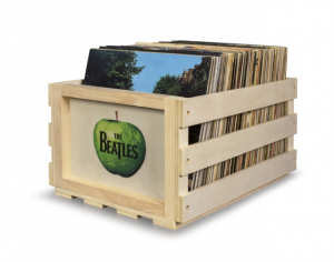 The Beatles - Record Storage Crate Apple i gruppen Labels /  hos Bengans Skivbutik AB (4301615)