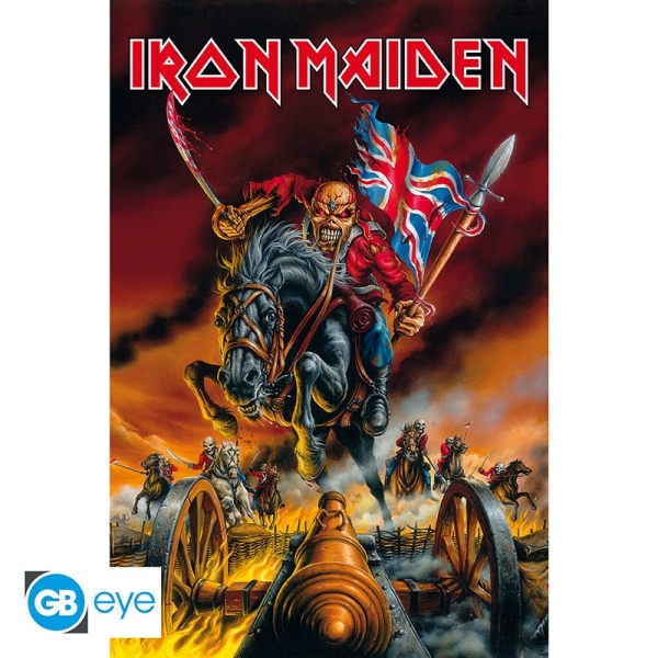 IRON MAIDEN - Maiden England Poster 91,5x61 i gruppen MERCHANDISE / Poster / Heavy Metal hos Bengans Skivbutik AB (4301804)