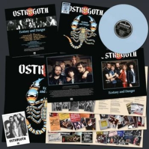 Ostrogoth - Ecstasy And Danger (Blue Vinyl Lp) i gruppen VINYL / Metal/ Heavy metal hos Bengans Skivbutik AB (4301827)