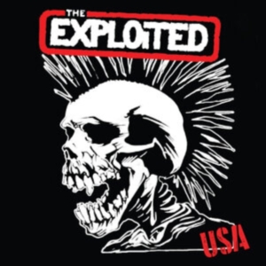 Exploited The - Usa (Blue Vinyl) i gruppen Minishops / The Exploited hos Bengans Skivbutik AB (4302091)