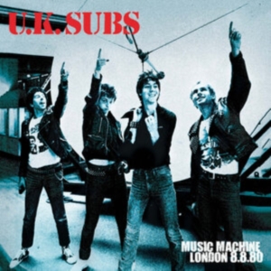 Uk Subs - Music Machine London 8/8/80 (Blue V i gruppen VINYL / Metal hos Bengans Skivbutik AB (4302117)