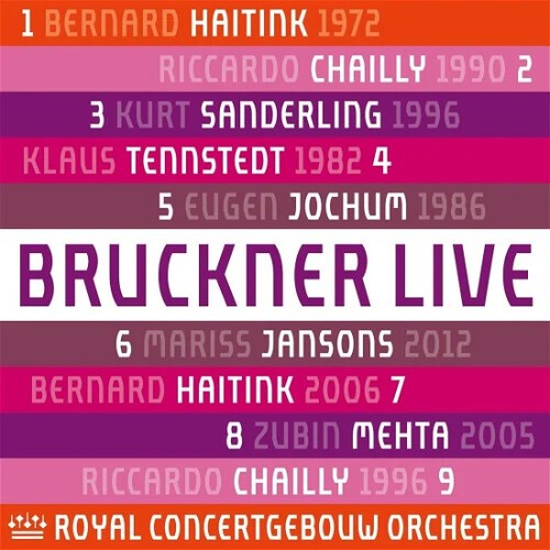 Royal Concertgebouw Orchestra - Bruckner: Symphonies Nos. 1-9 i gruppen CD / Klassisk hos Bengans Skivbutik AB (4302222)