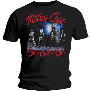 Motley Crue - Smokey Street (Large) Unisex T-Shirt i gruppen MERCHANDISE / T-shirt / Heavy Metal hos Bengans Skivbutik AB (4303447)