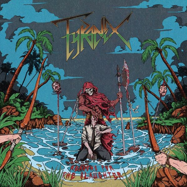 Tyranex - Reasons For The Slaughter (Vinyl Lp) i gruppen VINYL / Metal/ Heavy metal hos Bengans Skivbutik AB (4303635)
