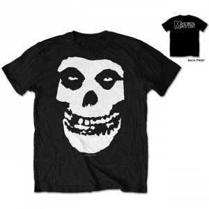 Misfits - Classic Fiend Skull T-Shirt Unisex Bl i gruppen MERCHANDISE / T-shirt / Punk hos Bengans Skivbutik AB (4304002)