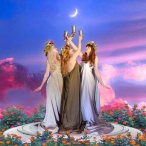 Who Is She? - Goddess Energy (Ltd Violet Vinyl) i gruppen VINYL hos Bengans Skivbutik AB (4305448)