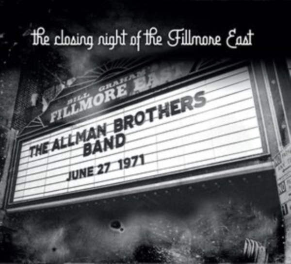Allman Brothers Band - Closing Night At The Fillmore East i gruppen CD / Rock hos Bengans Skivbutik AB (4305505)