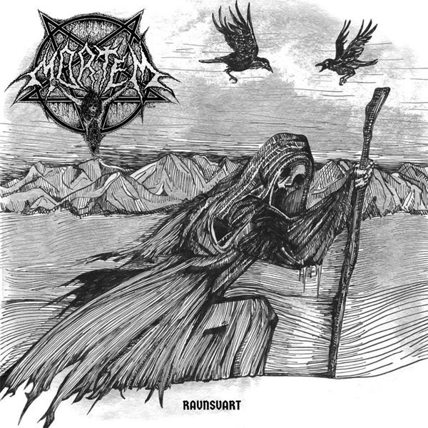Mortem - Ravnsvart i gruppen CD / Metal/ Heavy metal hos Bengans Skivbutik AB (4306433)