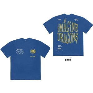 Imagine Dragons - Imagine Dragons Unisex T_shirt : Lyrics (B (S) i gruppen -Start Tshirt hos Bengans Skivbutik AB (4307106)