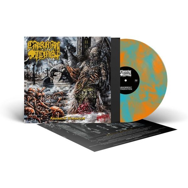 Carnal Tomb - Abhorrent Veneration (Splatter Viny i gruppen VINYL / Metal/ Heavy metal hos Bengans Skivbutik AB (4308276)