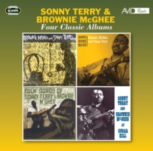 Sonny Terry & Brownie Mcghee - Four classic albums i gruppen Annet /  hos Bengans Skivbutik AB (4310020)
