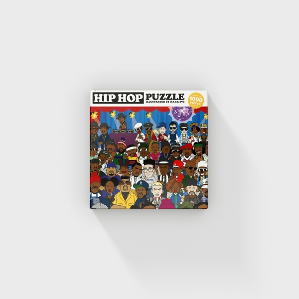 Mark 563 - Hip Hop Puzzle i gruppen MERCH / Dingser / Puslespill & brettspill hos Bengans Skivbutik AB (4311434)