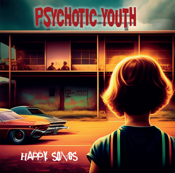 Psychotic Youth – Happy Songs (Clear Orange Vinyl LP) i gruppen VINYL / Toppselgere hos Bengans Skivbutik AB (4312531)