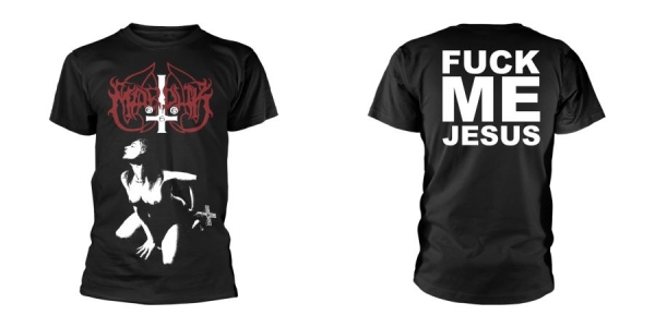 Marduk - T/S Fuck Me Jesus (Xl) i gruppen MERCHANDISE / T-shirt / Heavy Metal hos Bengans Skivbutik AB (4313137)