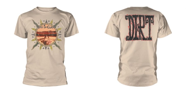 Alice In Chains - T/S Vintage Dirt Sun (Xl) i gruppen MERCHANDISE / T-shirt / Heavy Metal hos Bengans Skivbutik AB (4313169)