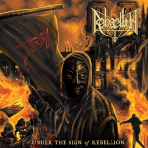 Rebaelliun - Under The Sign Of Rebellion (Red Vi i gruppen VINYL / Metal hos Bengans Skivbutik AB (4313384)