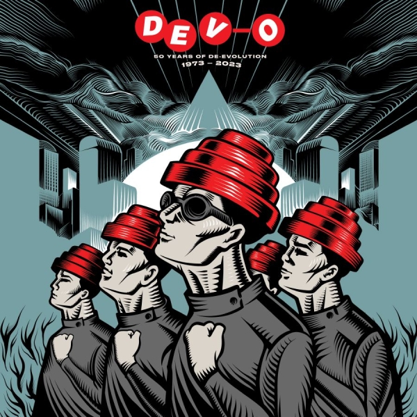 Devo - 50 Years of De-Evolution 1973-2023 (2CD softpak) i gruppen CD / Pop hos Bengans Skivbutik AB (4313413)