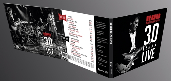 Hoeke Ruben -Band- - Thirty Years Live i gruppen CD / Rock hos Bengans Skivbutik AB (4313418)