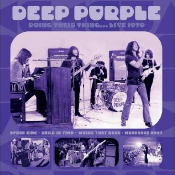 Deep Purple - Doing Their Thing... Live 1970 i gruppen VINYL / Toppselgere hos Bengans Skivbutik AB (4314077)