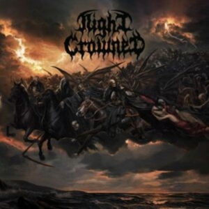 Night Crowned - Tales (Red Marbled Vinyl Lp) i gruppen VINYL / Metal hos Bengans Skivbutik AB (4314782)