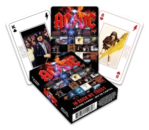 Ac/Dc - In Rock We Trust Playing Cards i gruppen MERCHANDISE / Selskapsspill / Heavy Metal hos Bengans Skivbutik AB (4315905)