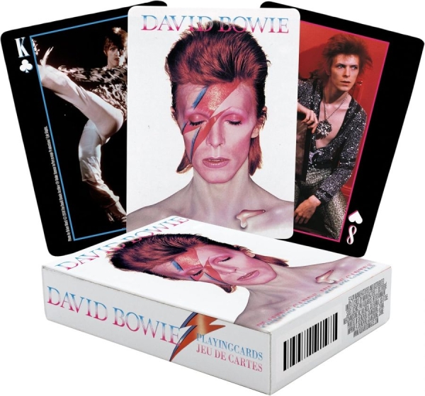Bowie David - Playing Cards (6.5 Cm X 1.75 Cm X 9 i gruppen MERCHANDISE / Selskapsspill / / hos Bengans Skivbutik AB (4315906)