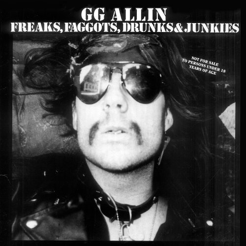 Allin Gg - Freaks, Faggots, Drunks And Junkies i gruppen VINYL / Toppselgere hos Bengans Skivbutik AB (4316206)