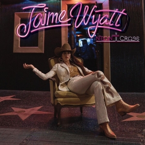 Wyatt Jaime - Neon Cross (Cream Swirl Vinyl) i gruppen Annet /  hos Bengans Skivbutik AB (4316495)