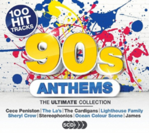 Various artists - 90s Anthems (5CD) i gruppen Labels /  hos Bengans Skivbutik AB (4324557)