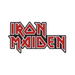 Iron Maiden - Patch Logo Cut Out i gruppen MERCHANDISE / Merch / Metal hos Bengans Skivbutik AB (4340425)
