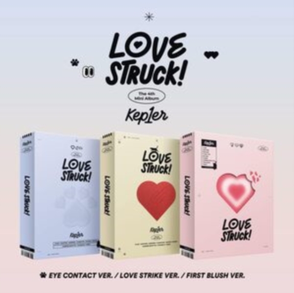 Kep1er - 4th Mini (LOVESTRUCK!) (FIRST BLUSH ver. i gruppen Minishops / K-Pop Minishops / Kep1er hos Bengans Skivbutik AB (4342621)
