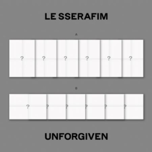LE SSERAFIM - 1st Studio Album (UNFORGIVEN) (Weverse v i gruppen Minishops / K-Pop Minishops / LE SSERAFIM hos Bengans Skivbutik AB (4347893)